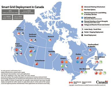 Canada: A Leader In The Development Of Smart Grid Technology - Area ...