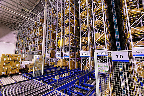 Storage and Retreiveal Warehouse