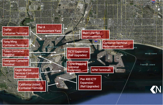 Port of Los Angeles: Overall Seaport Index Score: 103.4; Port area market score: 78.5; Terminal operating score: 96.0