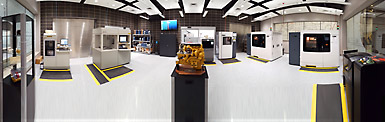 The polymer room in Caterpillar’s state of the art Additive Manufacturing Factory is not only a tool for product development, but also a supplier for Caterpillar parts.