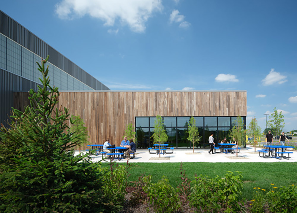 Amazon’s First Mass Timber Delivery Station